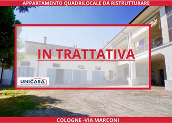 Appartamento quadrilocale da ristrutturare! 