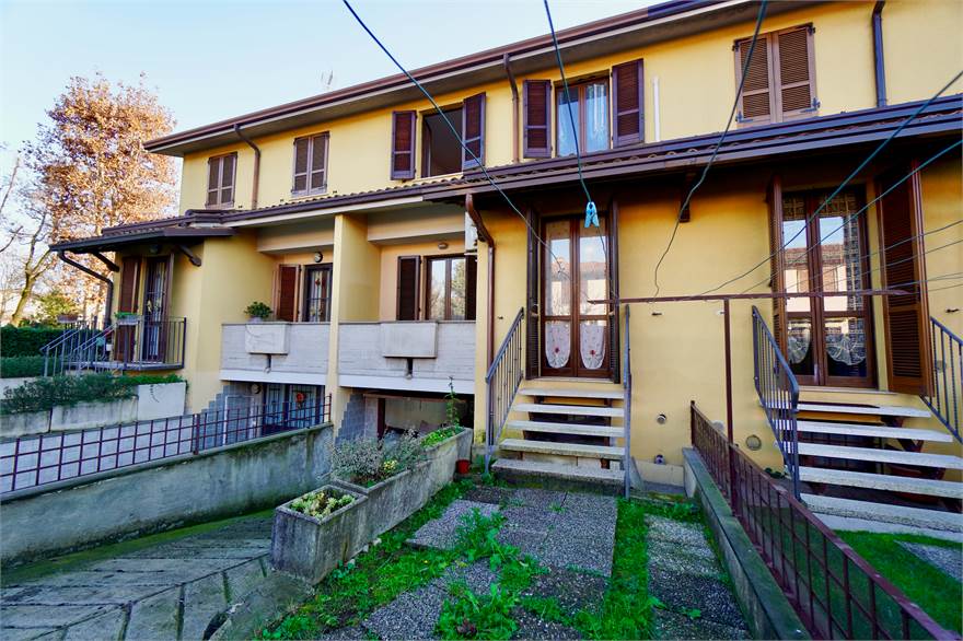 Facciata esterna sul retro