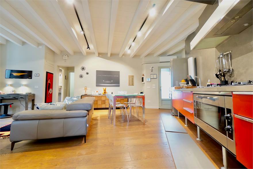 Cucina e soggiorno